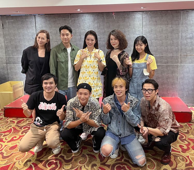 電影《鳳姐》歷經一個多月的拍攝期，演員劇組已情同家人。馬棋朵數位影像提供