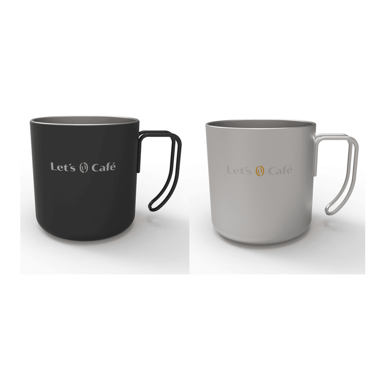 Let's Cafe不鏽鋼杯，原價450元/個，集2個章+109元可換購。業者提供