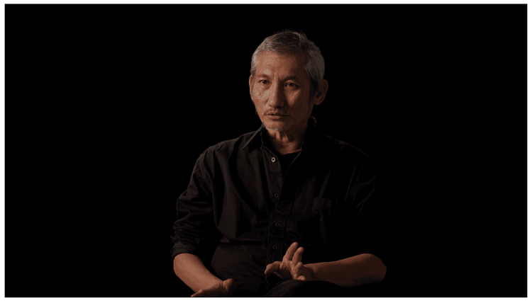 徐克接受《大俠胡金銓》訪問。華映娛樂提供