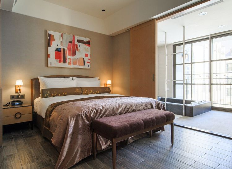 城堡精緻客房。瑞穗天合國際觀光酒店提供