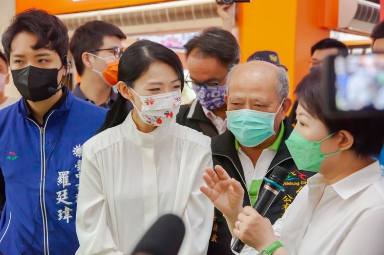 高虹安強調，台中建國市場的成功案例，證明好的事、對的事，不會因為黨派不同而受阻，應該以人民需求為出發點。高虹安競總提供