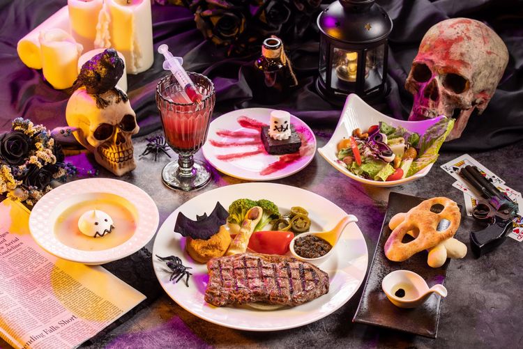 萬聖節期間限定才開放的惡靈餐廳預約，已經開跑。六福村提供