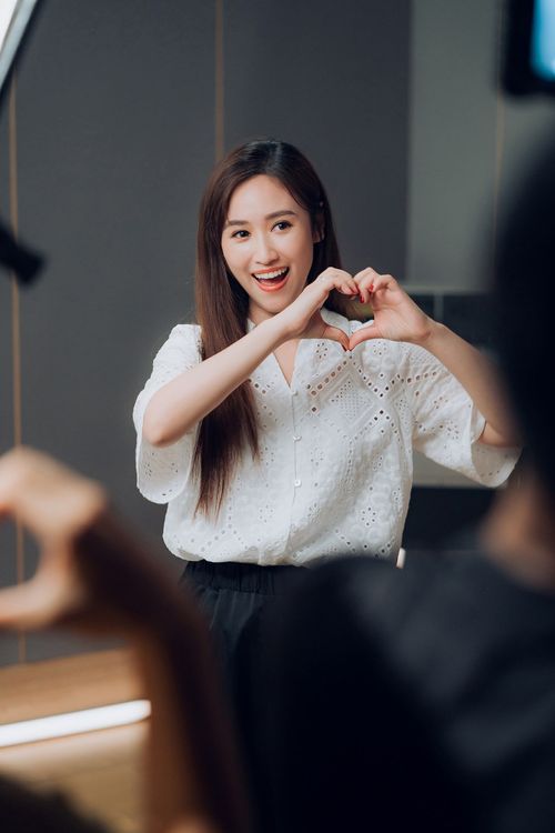 吳姍儒為為公益獻唱。關懷台灣文教基金會×大鵬傳播提供