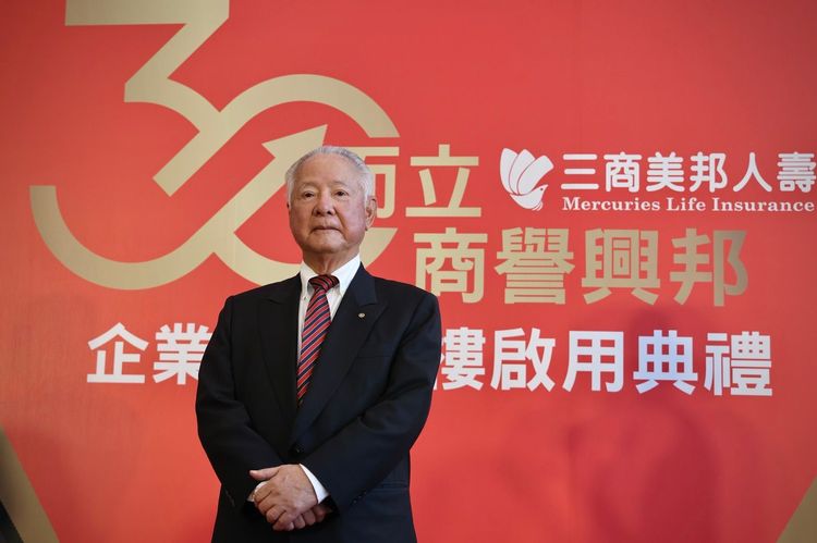 三商美邦人壽創辦人翁肇喜回鍋接任董事長。林林攝