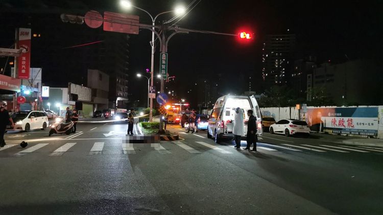 救護車到場時，老翁已明顯死亡。陸運鋒攝