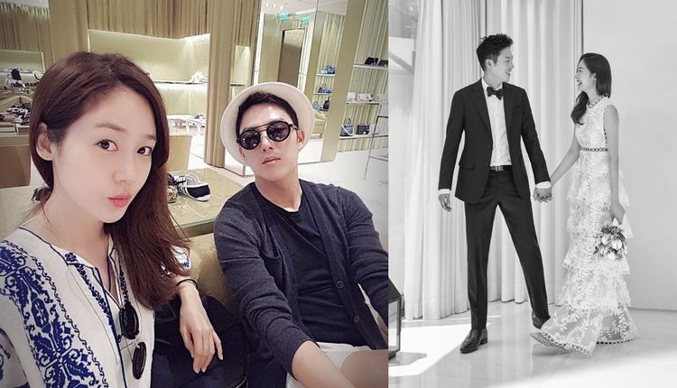 成宥利和安聖賢結婚5年，育有雙胞胎女兒。翻攝naver