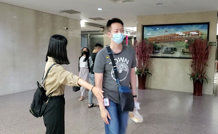 亞洲價值資本公司董事黃志堯10萬交保。呂志明攝