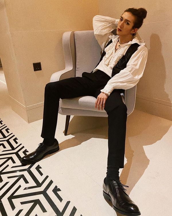 阿Mo最大傷勢是頸椎神經受創。翻攝李啟言IG