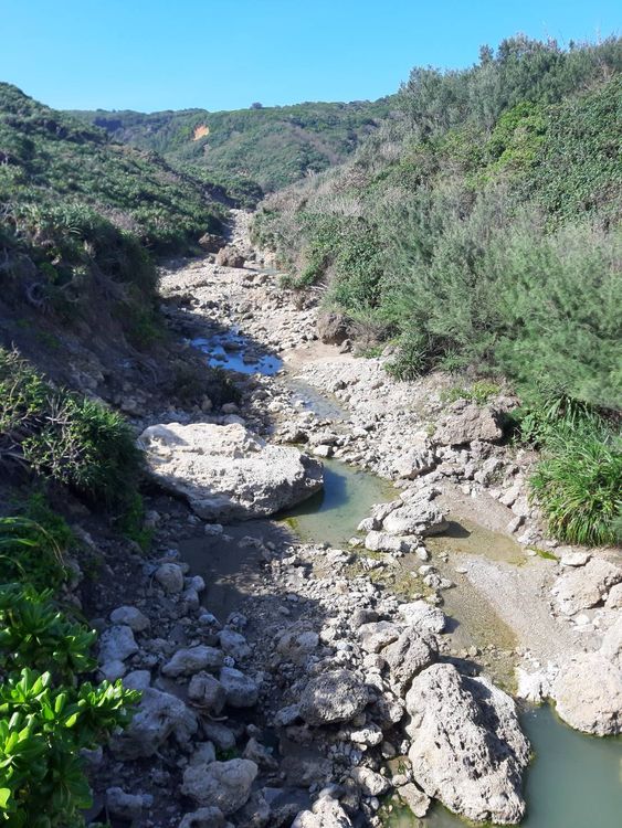 刣牛溪的景觀相當特殊。墾管處提供