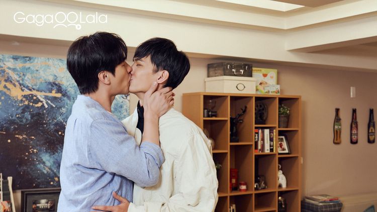 謝佳見和邱木翰劇中有不少親密戲。GagaOOLala提供