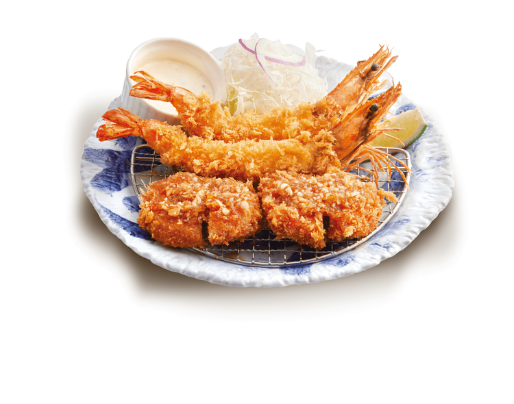 韓式蜂蜜蒜味草蝦熟成腰內豬排售價450元，10％服務費另計。業者提供