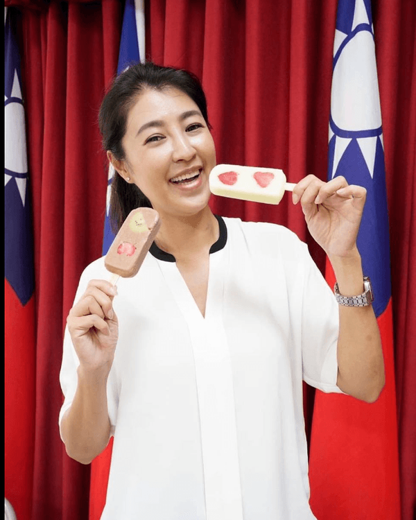 許淑華被封為神力女超人。翻攝許淑華臉書