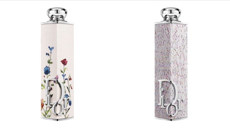 癮誘唇膏外殼#繁花愛戀（左）、#Miss Dior（右），各1000元。品牌提供