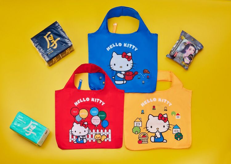 萬用春捲袋，原價280元，6積分+55元或購買任1件日用品+70元可換購，隨機出貨。業者提供