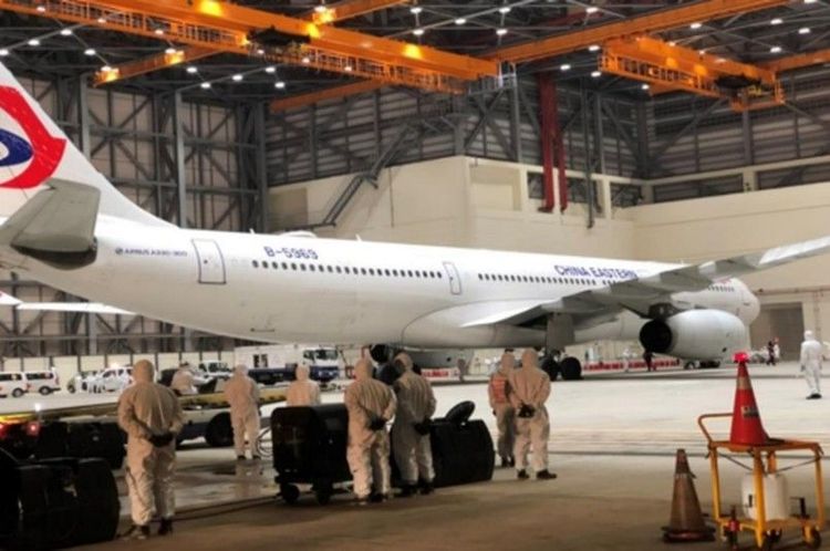 桃園機場執行包機、類包機24架次，共計2197人次返台。翻攝畫面