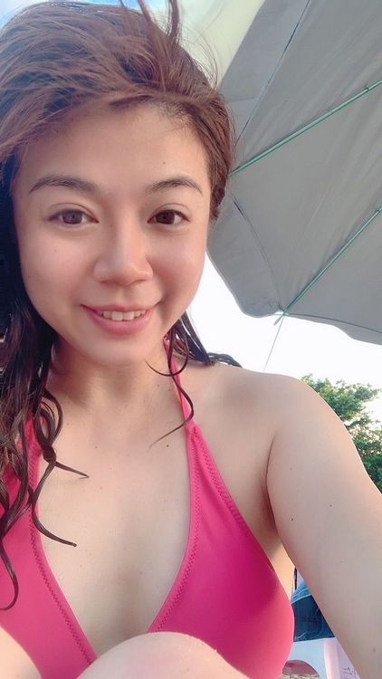 張婷婷未投入選戰前的亮麗模樣。張婷婷提供