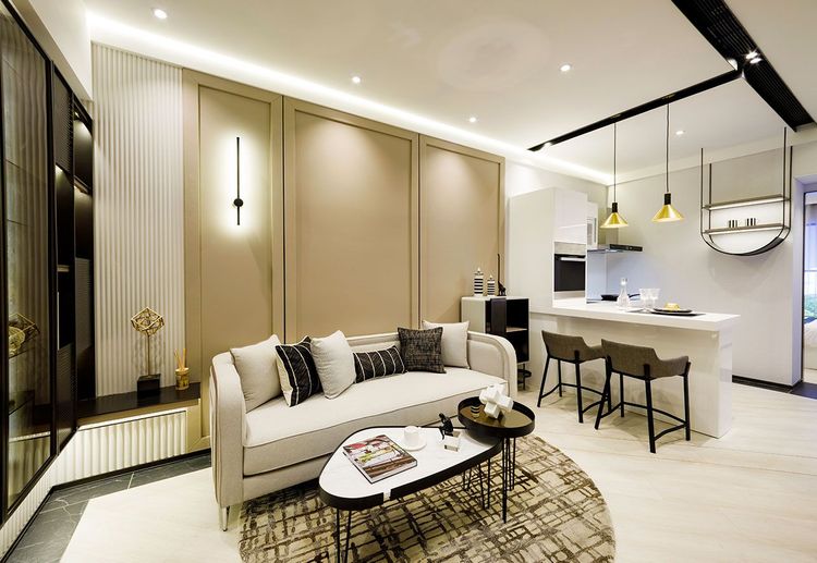 重慶北路三段的新建案開價陸續站上9字頭，除了「丰禾居」每坪逼近9字頭，例如整棟16層樓的大樓預售案「當代1號院」，每坪開價也要98萬元起。翻攝當代1號院官網