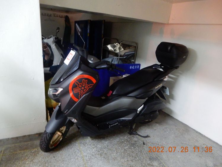 YAMAHA NMAX 機車。台北分署提供