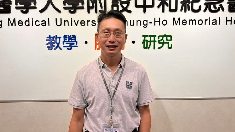 高醫小兒外科主任張鈺堂。侯昌騰攝