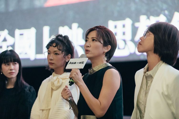 徐麗雯映後致詞哽咽分享心得。牽猴子提供
