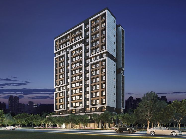 「國泰蒔美」位於內湖五期重劃區。圖為3D示意圖。業者提供