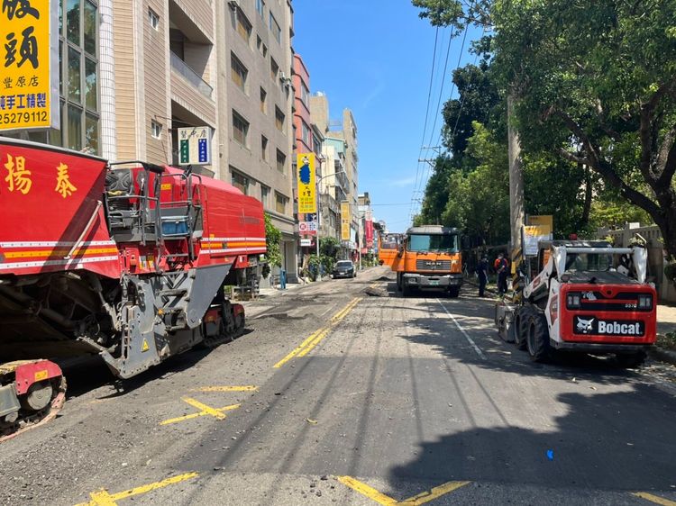 警方封鎖現場調查。讀者提供