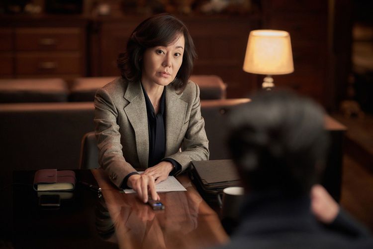 金倫珍片中有大量台詞，彩排時一字不漏，讓蘇志燮讚嘆。車庫娛樂提供