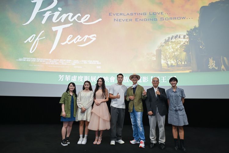 除了導演與男女主角外，片中3位童星也到場支持。CATCHPLAY提供