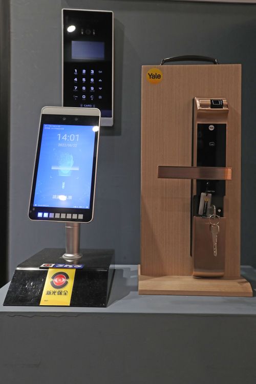 配備電子智慧鎖。林林攝