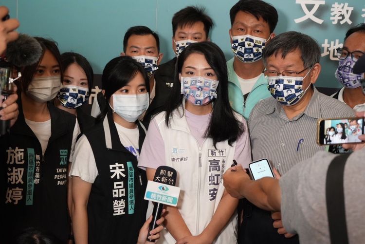沈慧虹陣營批高虹安搞不清楚狀況、信口開河是「女版柯文哲」，高虹安也回擊，沈慧虹沉溺在失敗主義中。高虹安團隊提供