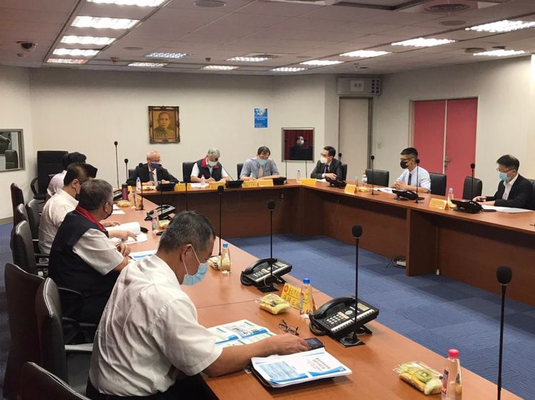 高檢署檢察長張斗輝訪視台北市政府警察局。高檢署提供