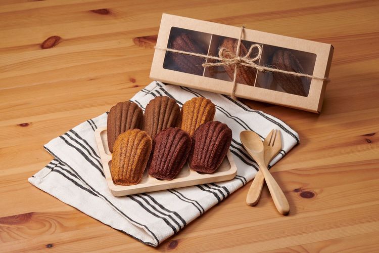 日香推出「阿嬤養的瑪德蓮」三入組。業者提供