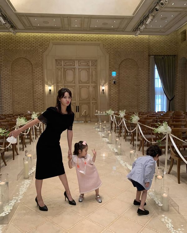 韓可露育有一對龍鳳胎，現在已5歲。翻攝韓可露IG