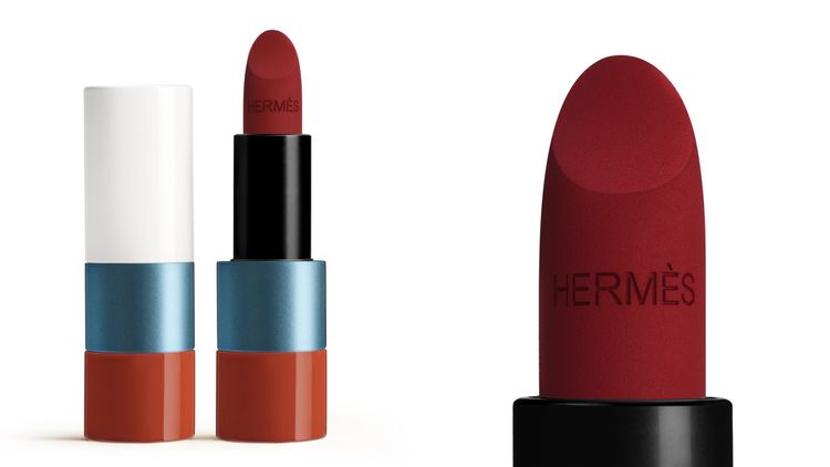 唇膏#76Rouge Cinabre朱砂紅，色彩靈感源自古代壁畫上的朱砂，2600元。品牌提供