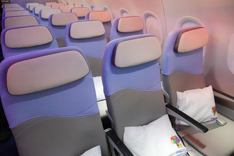 經濟艙座位。施昂強攝