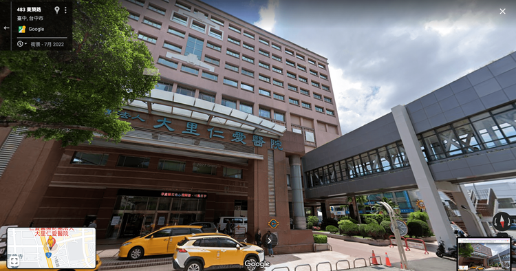 兩名泰籍移工都被送往大里仁愛醫院救治。讀者提供