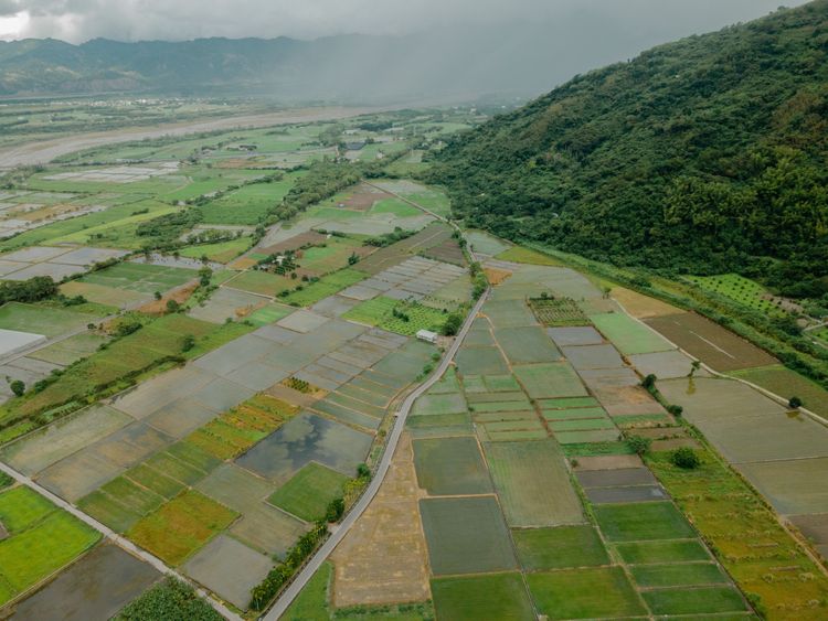 武陵部落空拍。台東縣府提供