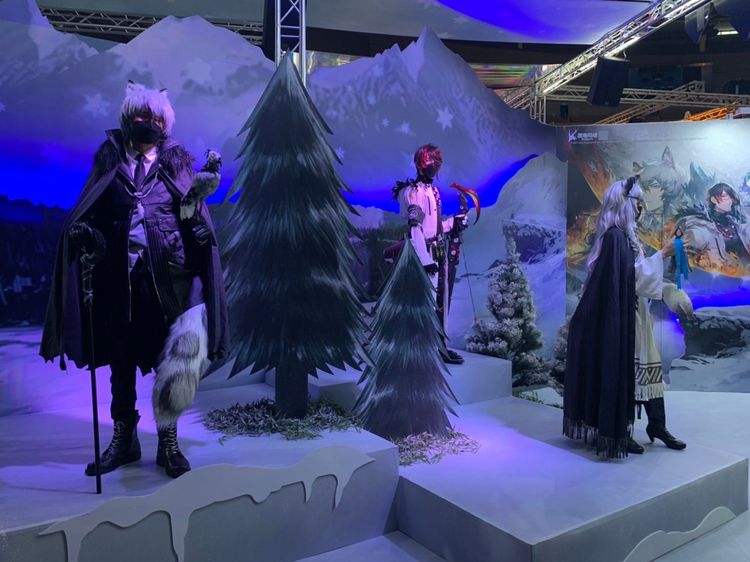 「高雄國際動漫節」今起至10/10在高雄巨蛋展開。吳慧芬攝