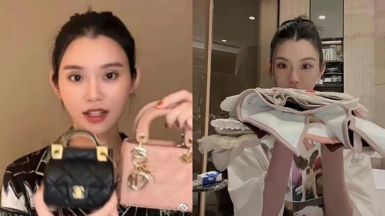 奚夢瑤時常公開炫富。翻攝微博