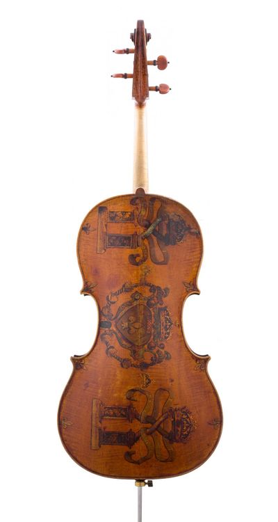 「查理九世」出自全球第一位製琴師安德烈．阿瑪蒂之手。奇美博物館提供