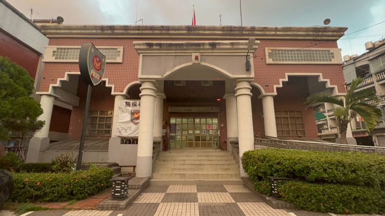 轄區大社分駐所（圖）獲報派人前往養生館，李男經警方告知權益後，表示不願提告。侯昌騰攝