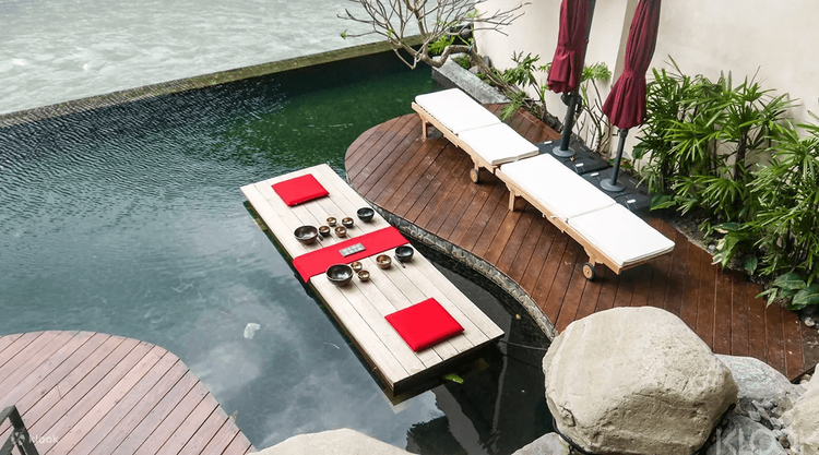 為旅人打造療癒身心靈的馥蘭朵烏來渡假酒店，泡湯之餘，還能感受藝術氛圍。Klook提供