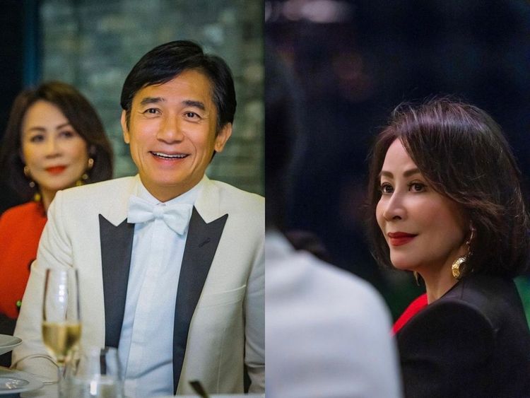 劉嘉玲目前在釜山影展陪老公梁朝偉。翻攝自劉嘉玲IG