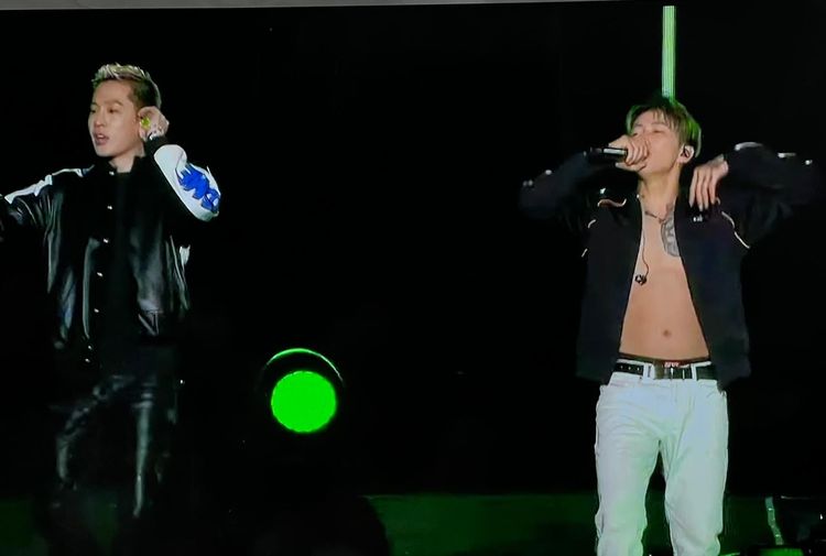 朴宰範（右）提到2人認識12年，周湯豪更正是14年。讀者提供