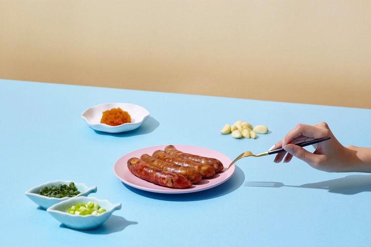 活力生香腸無添加亞硝酸鹽，成分單純吃起來更安心。業者提供