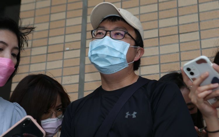 傳出監察院調查才3天就要針對恩恩案「糾正」新北市，藍委呼籲監院別羅織罪名。圖為新北男童恩恩的爸爸。資料照片