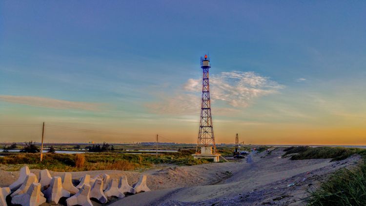 國聖港燈塔現況照。航港局提供