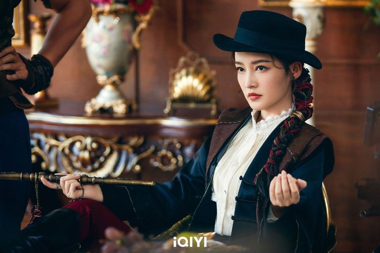 《請君》李沁飾演山寨主「于登登」。愛奇藝國際站提供