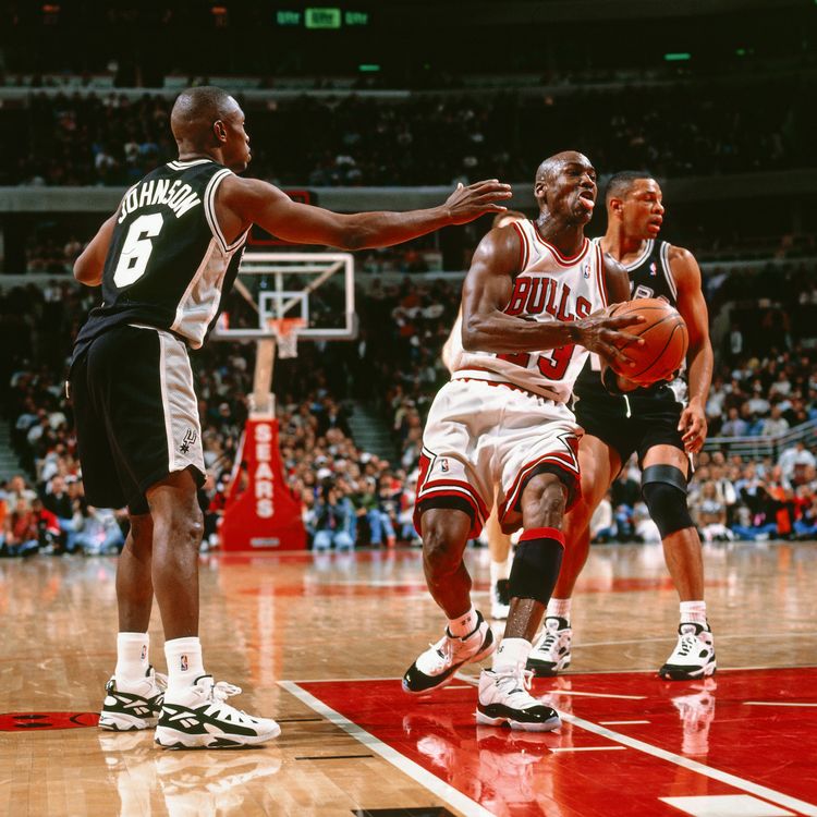 喬丹以前也揍過隊友。法新社