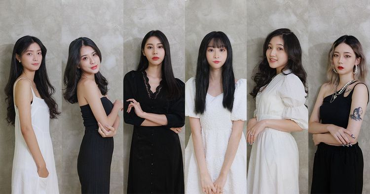 輔大6位美女超吸睛。校方提供